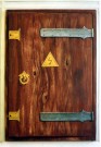 Elektircka sk imitace deva na plechu / Trompe l'oeil / 