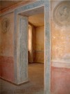 Pseudorenesann interir prchod restaurace / Freska / Trompe l'oeil