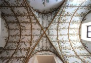Pergola s vinnou rvou - podhled / Nstnn figurln malba / Trompe l'oeil