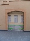 Vjezd do gare maskovan jako vstup do dvora / Trompe l'oeil / Nstnn figurln malba