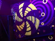Vertigo Vr Zvra  v UV barvch 3 / Trojvrstv ablona / Zvltn efekty