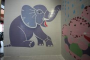 Bazn Sprchy Slonice / Nstnn figurln malba / 