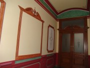 Stna s falenmi nikami / Trompe l'oeil / Stnovan ablona