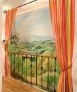 Vhled do krajiny - optick rozen chodby / Trompe l'oeil / 