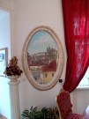 Ovln okno s mramorovm ostnm / Trompe l'oeil / 