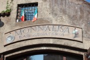 Reklamn pouta Mona Lisa / Stnovan ablona / 