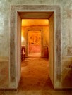 Pseudorenezann interir palcov dispozce / Freska / Trompe l'oeil