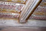 Malovan devn renezann strop detail / Trojvrstv ablona / Dvouvrstv ablona