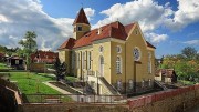 Pohled na stavbu synagogy v eskm Krumlov /  / 
