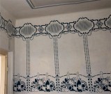 Kuchysk vzor s vnem a ovocem / Jednoduch ablona / 