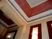 Vstupn chodba detail / Vymvan patina / Textura - otisk houby