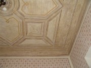 Zmek imitace devnho kazetovho stropu / Trompe l'oeil / Jednoduch ablona